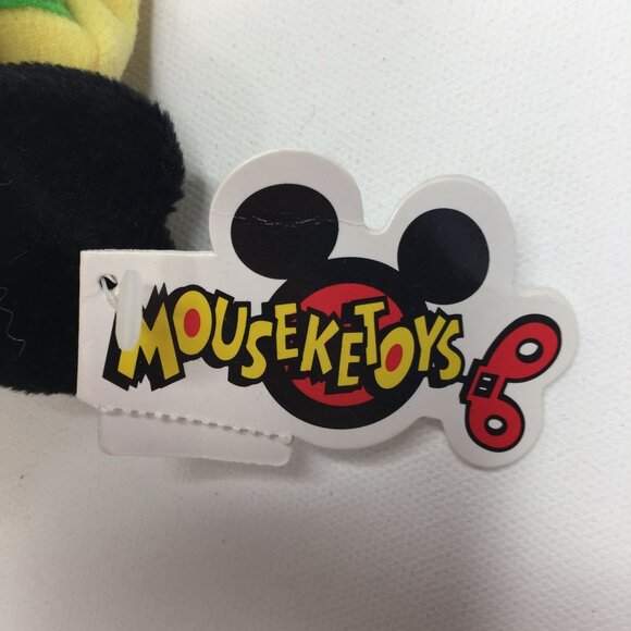 Disney Mickey Mouse 10" Bean Bag Plush Toy Scarecrow Costume Mouseketoys - Picture 2 of 10